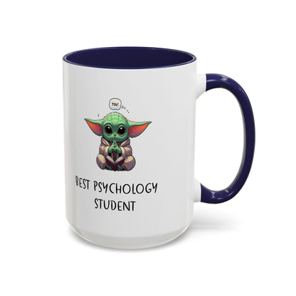 Best Psychology Student | Accent Coffee Mug (11, 15oz)