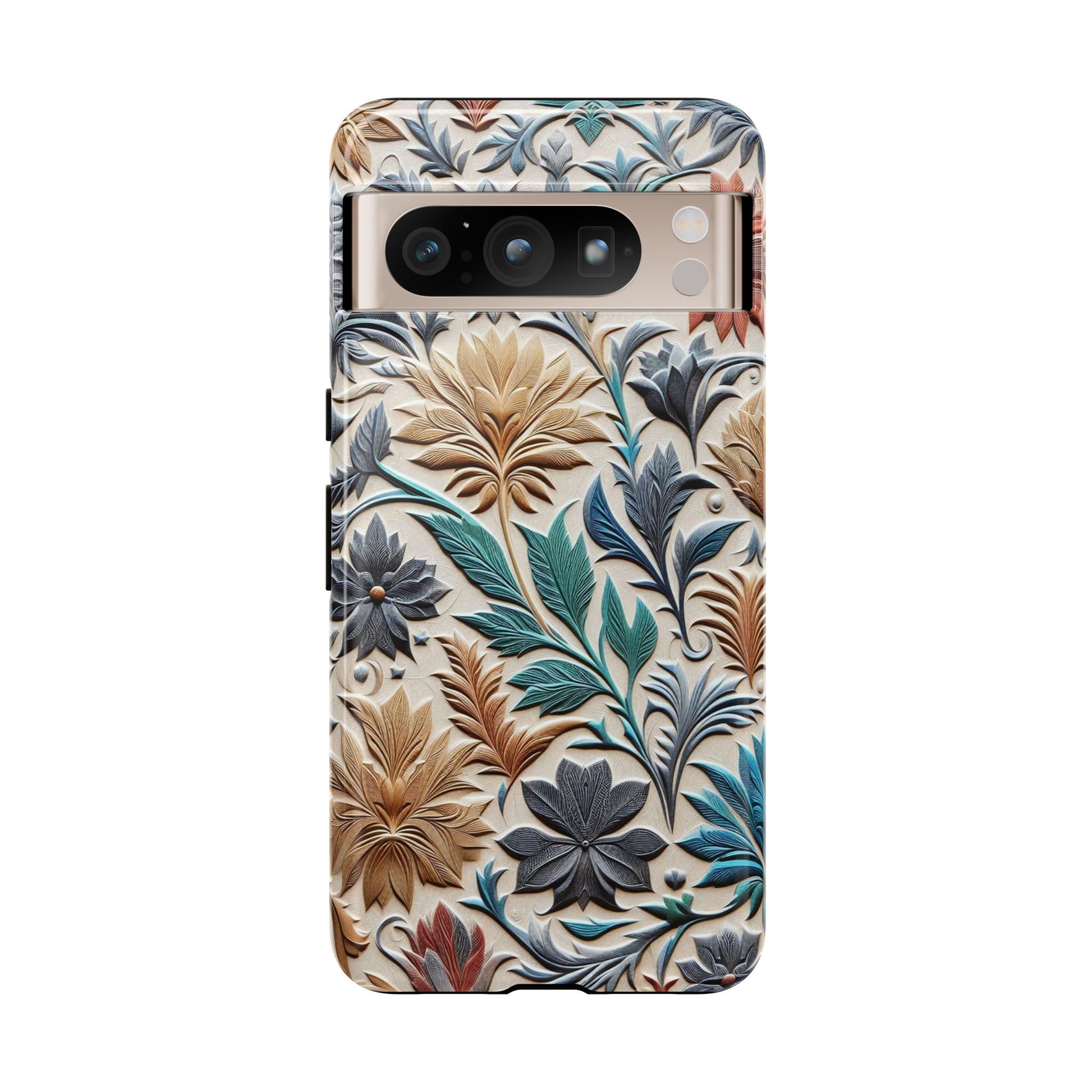 Flower Embroidery  | Tough Cases