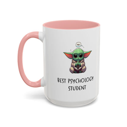 Best Psychology Student | Accent Coffee Mug (11, 15oz)