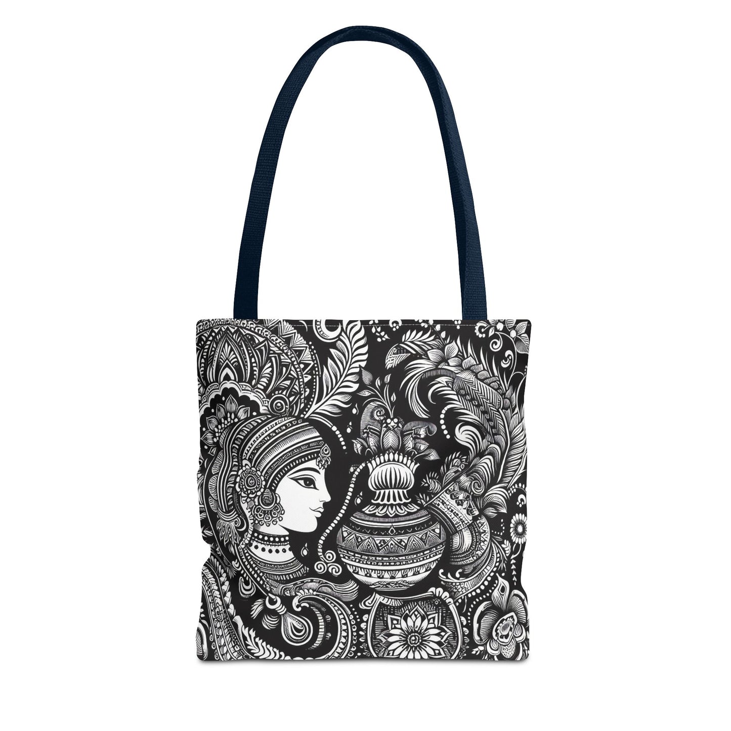 Traditional Black And White Design | Tote Bag