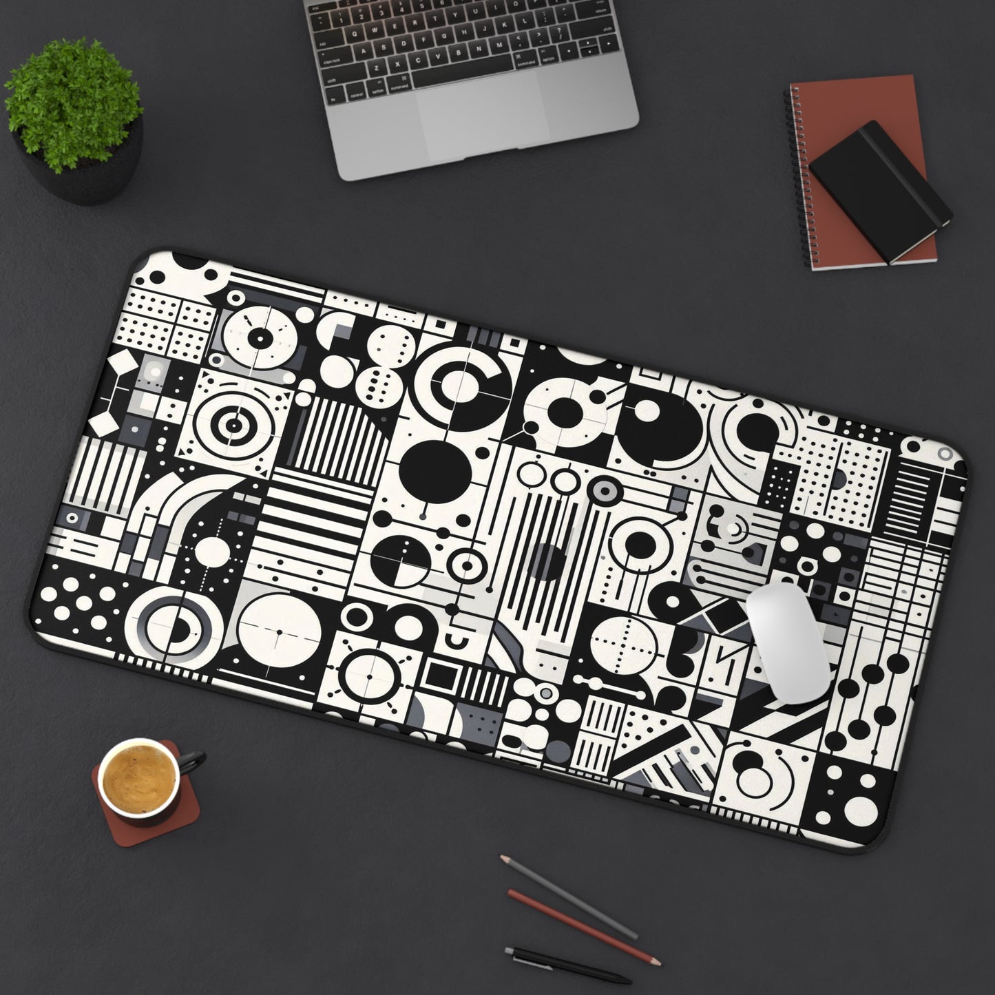 Abstract Shapes | Desk Mat