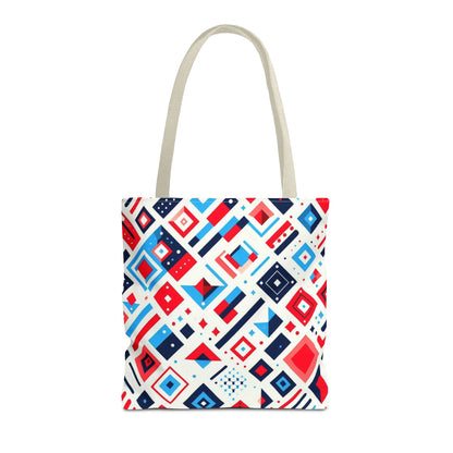 Modern Multicolored Abstract Shapes | Tote Bag