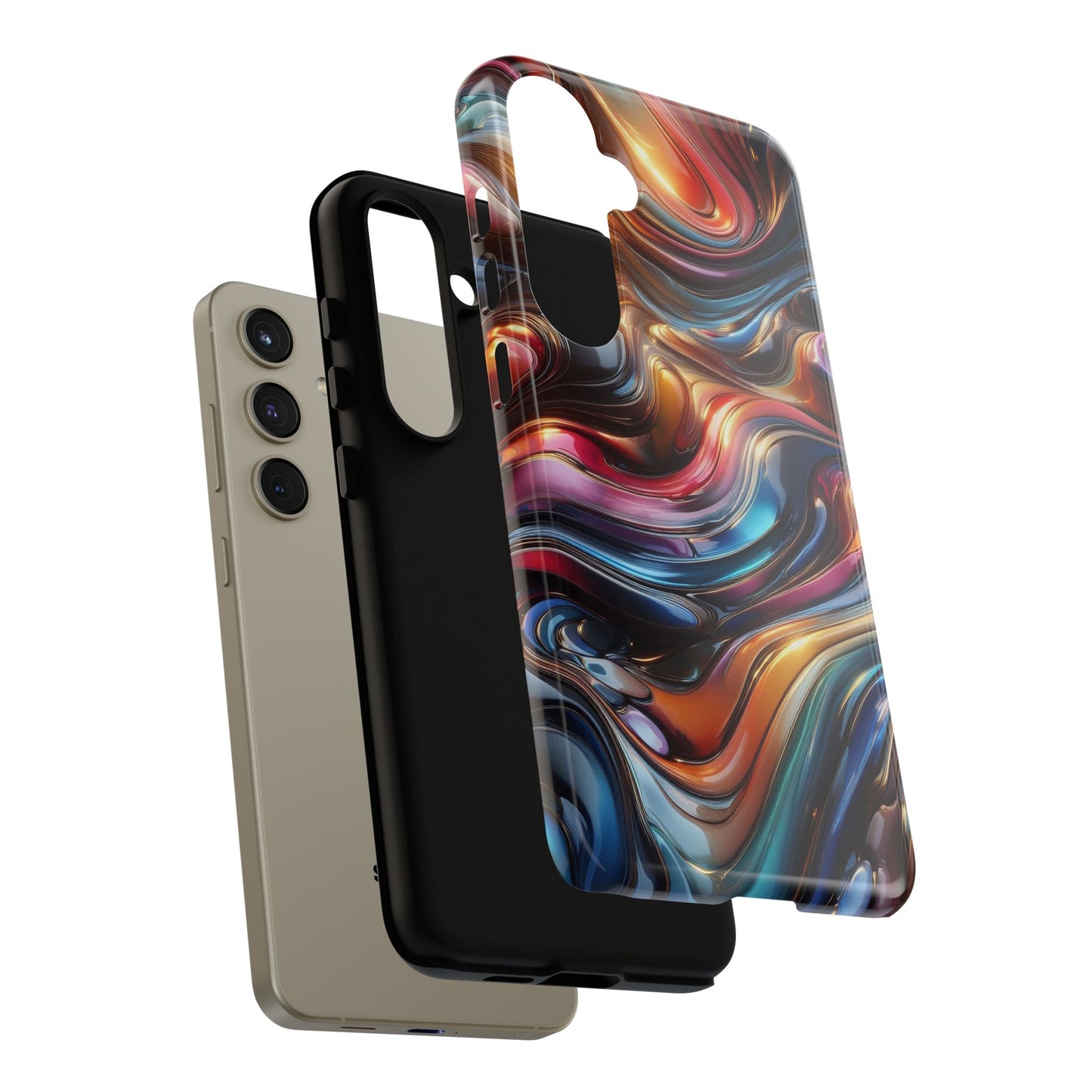 Wave Art Multicolored | Tough Cases