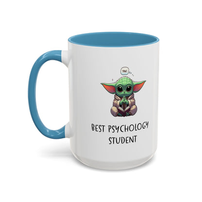 Best Psychology Student | Accent Coffee Mug (11, 15oz)