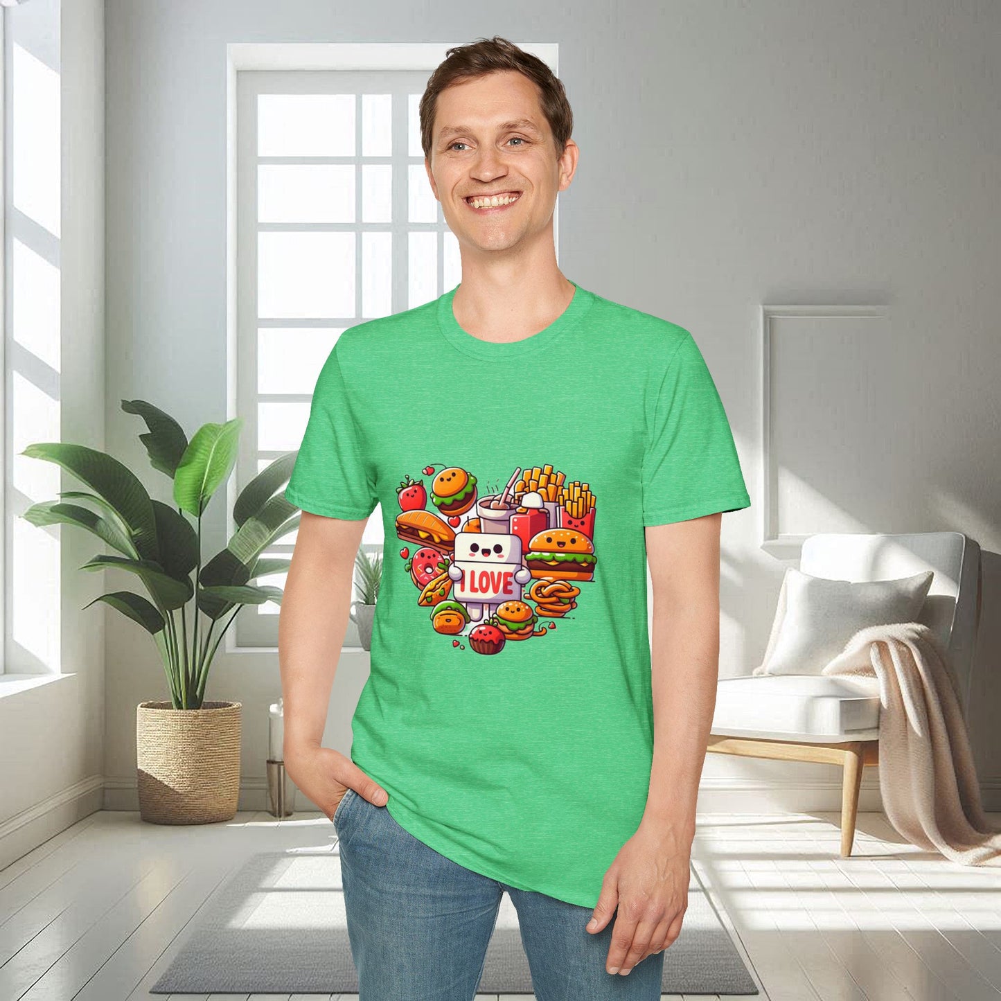 I Love Food | Unisex Soft T-shirt