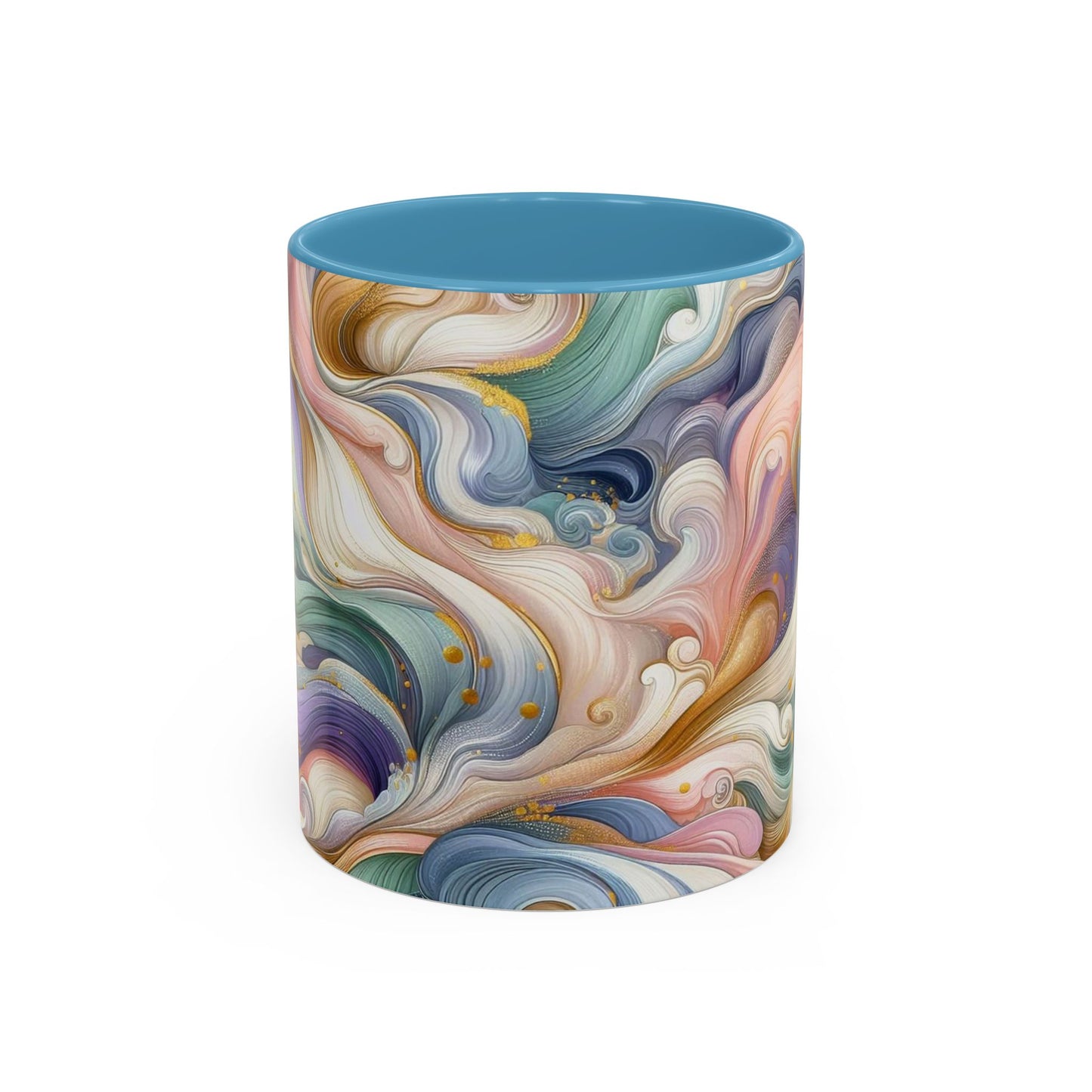 Tourbillons colorés | Tasse à café Accent (11 oz)