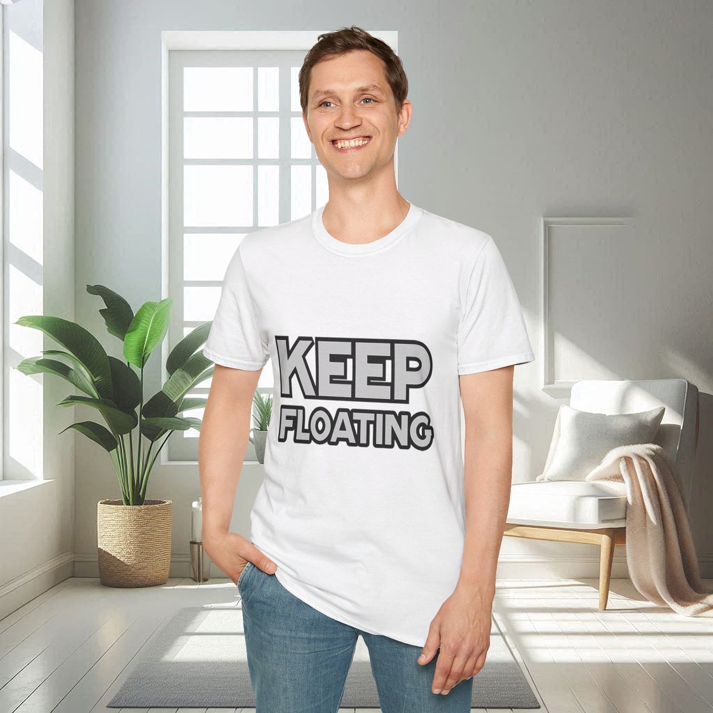 Keep Floating | T-shirt doux unisexe