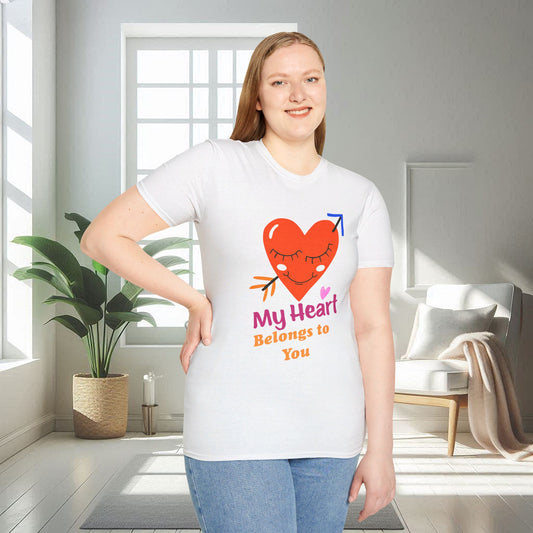 My Heart Belongs To You | Unisex Soft T-shirt