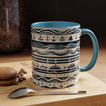 Maritime Design | Accent Coffee Mug (11oz)