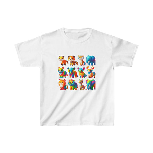 Cartoon Animals | Kids Heavy Cotton™ Tee