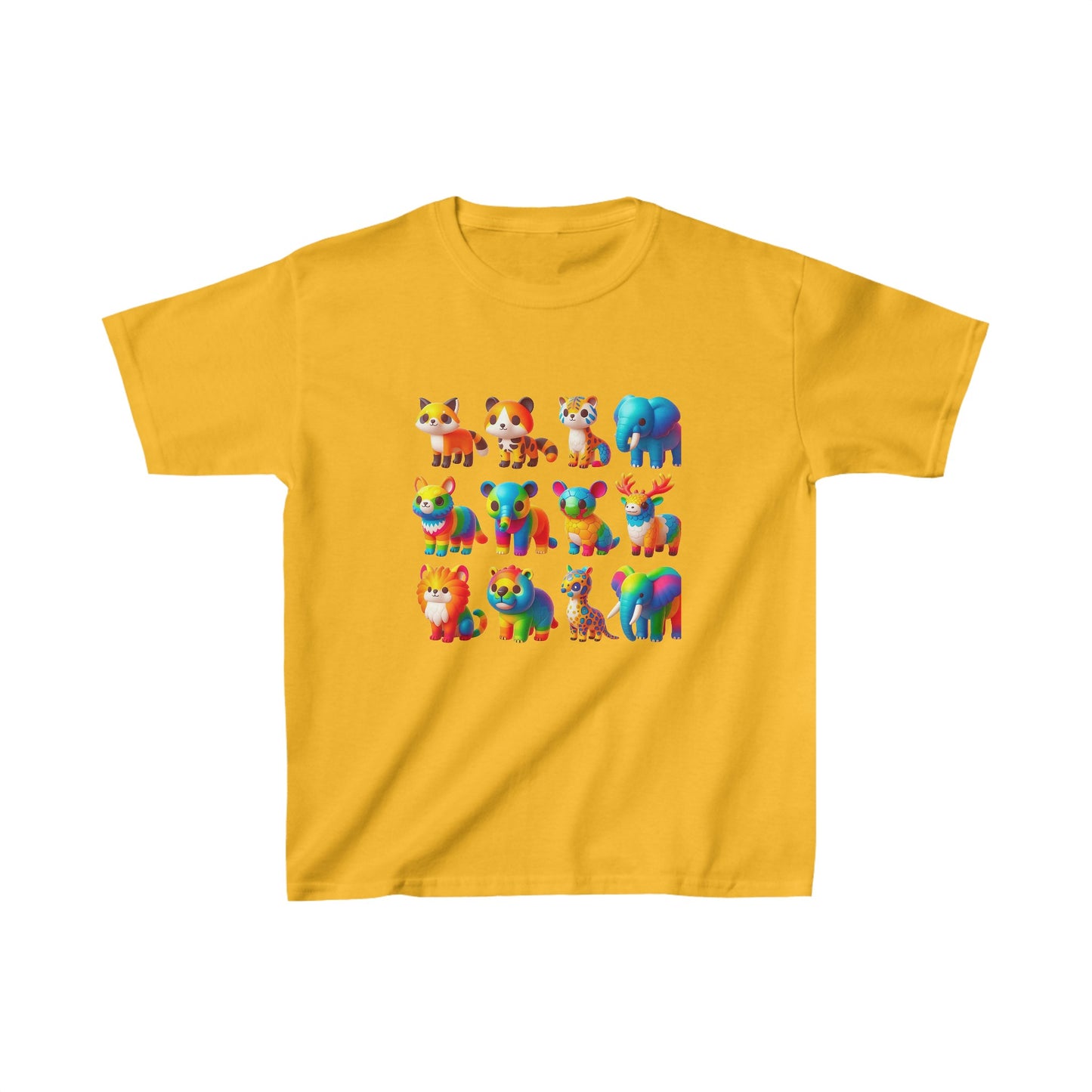 Cartoon Animals | Kids Heavy Cotton™ Tee