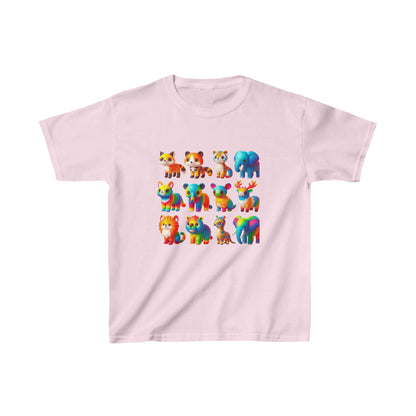 Cartoon Animals | Kids Heavy Cotton™ Tee