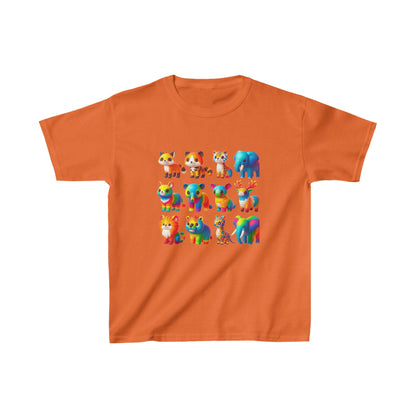 Cartoon Animals | Kids Heavy Cotton™ Tee