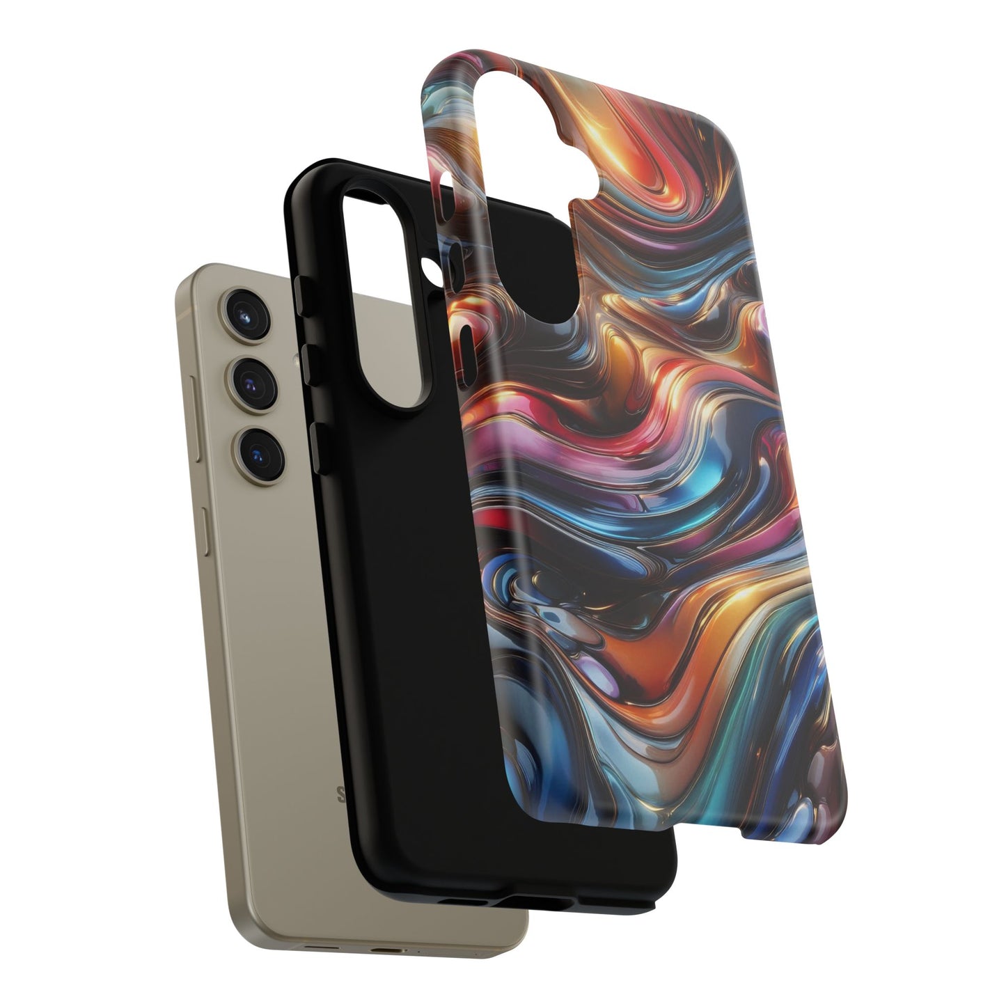 Wave Art Multicolored | Tough Cases