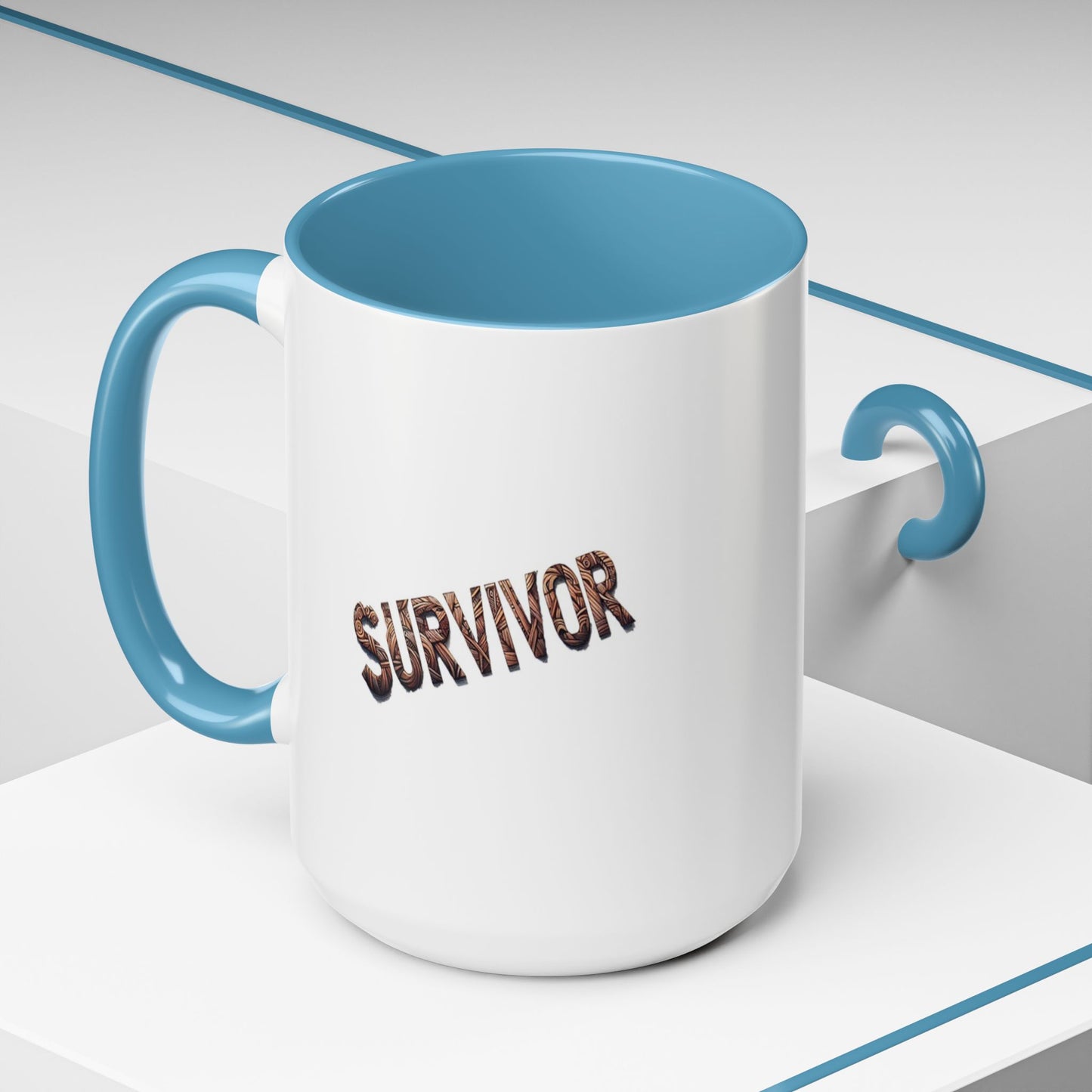 Survivor | Accent Coffee Mug (11, 15oz)