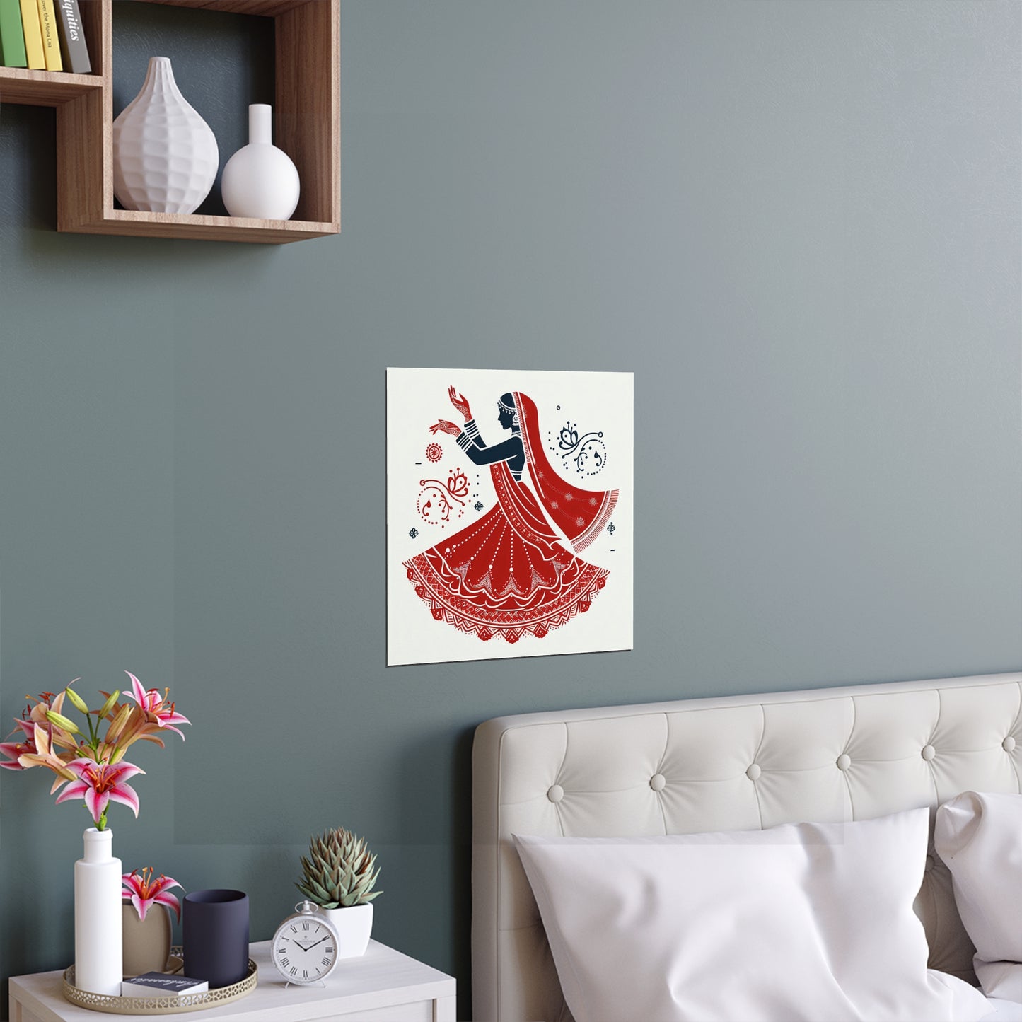 Traditional Bride | Indoor and Outdoor Silk Poster