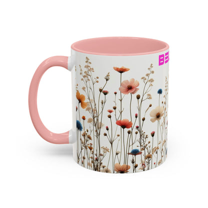 Believe | Wildflowers | Accent Coffee Mug (11, 15oz)