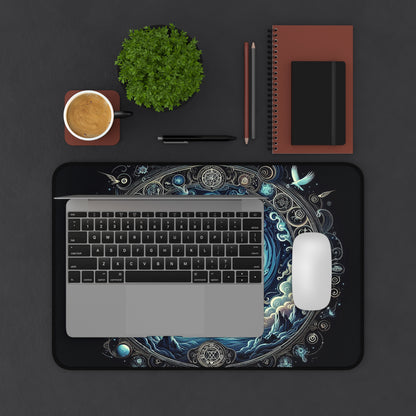 Portal Through Space-Time | Desk Mat