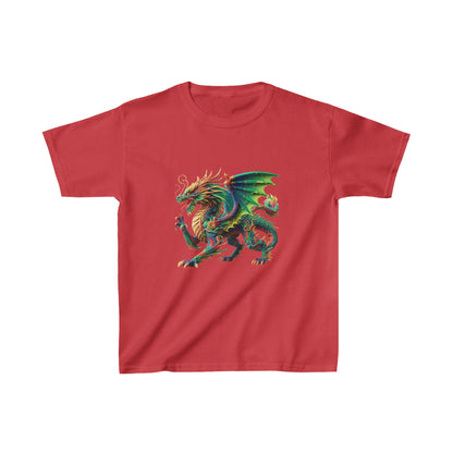 Dragon Flying | Kids Heavy Cotton™ Tee