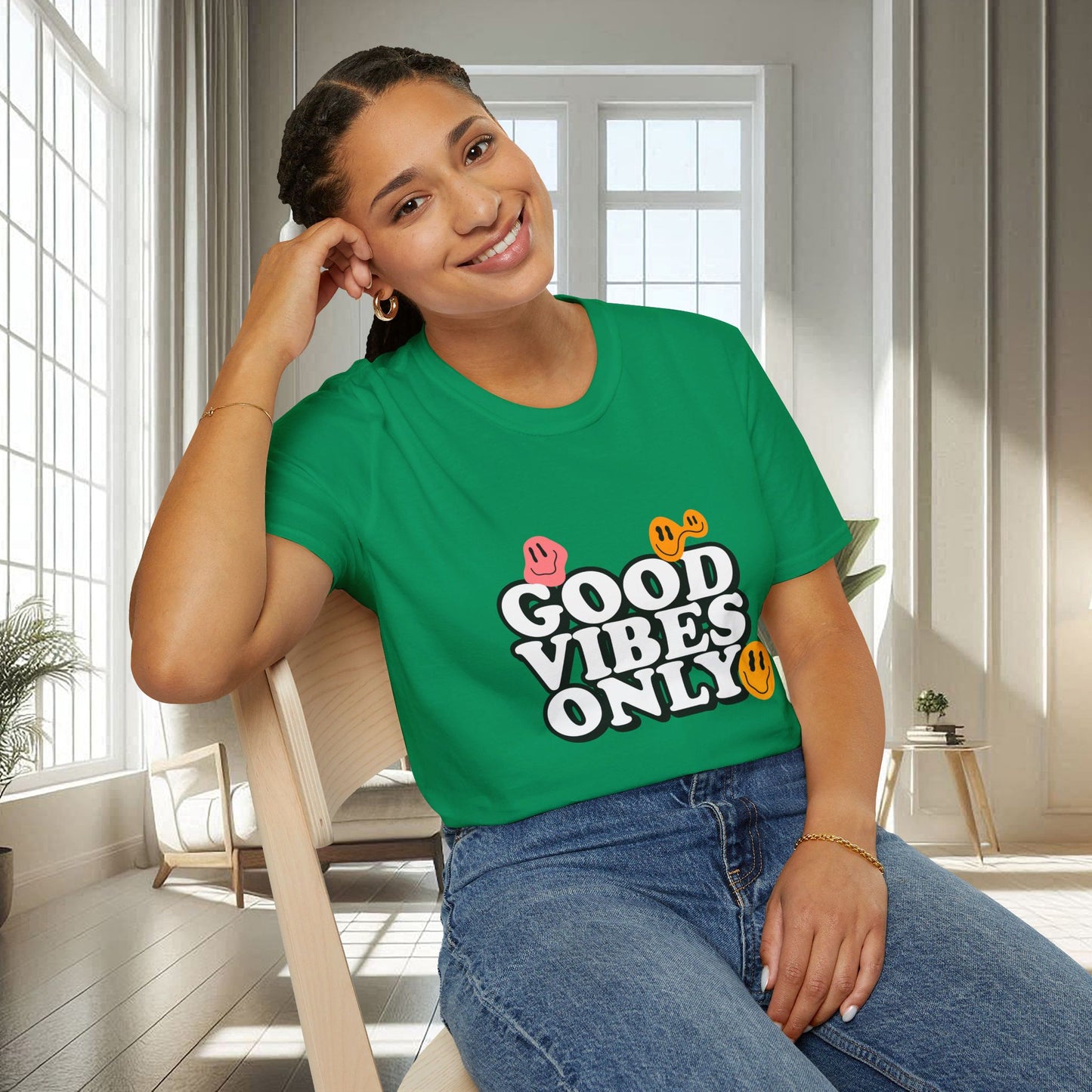 Good Vibes Only | T-shirt doux unisexe