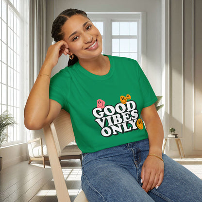 Good Vibes Only | T-shirt doux unisexe