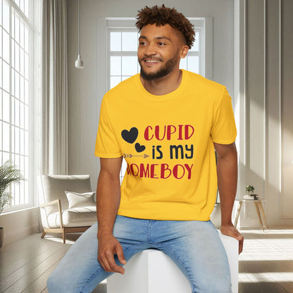 Cupidon est mon pote | T-shirt doux unisexe