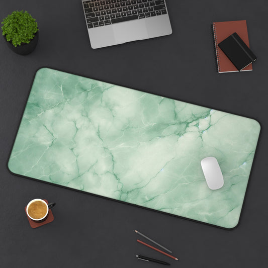 Green Marble | Desk Mat