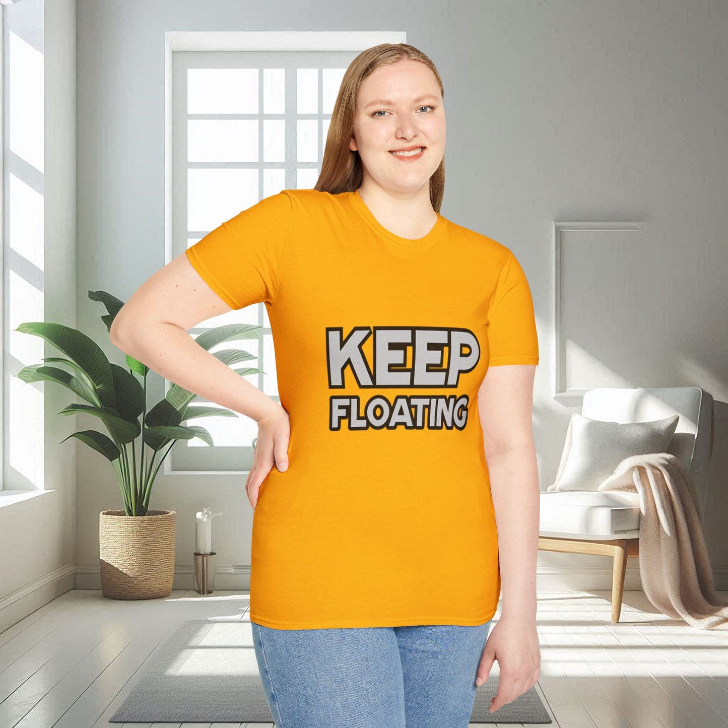 Keep Floating | T-shirt doux unisexe