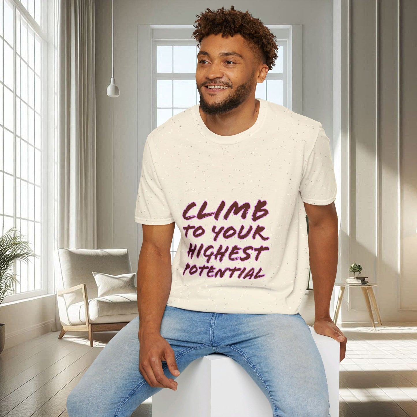 Climb To Your Highest Potential | Unisex Soft T-shirt