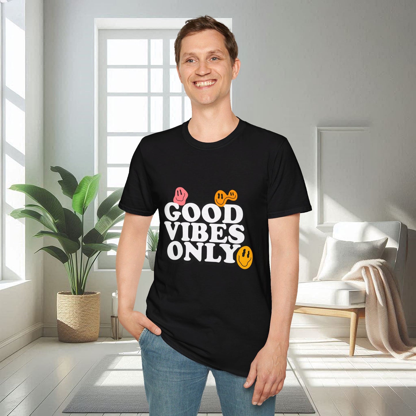 Good Vibes Only | T-shirt doux unisexe