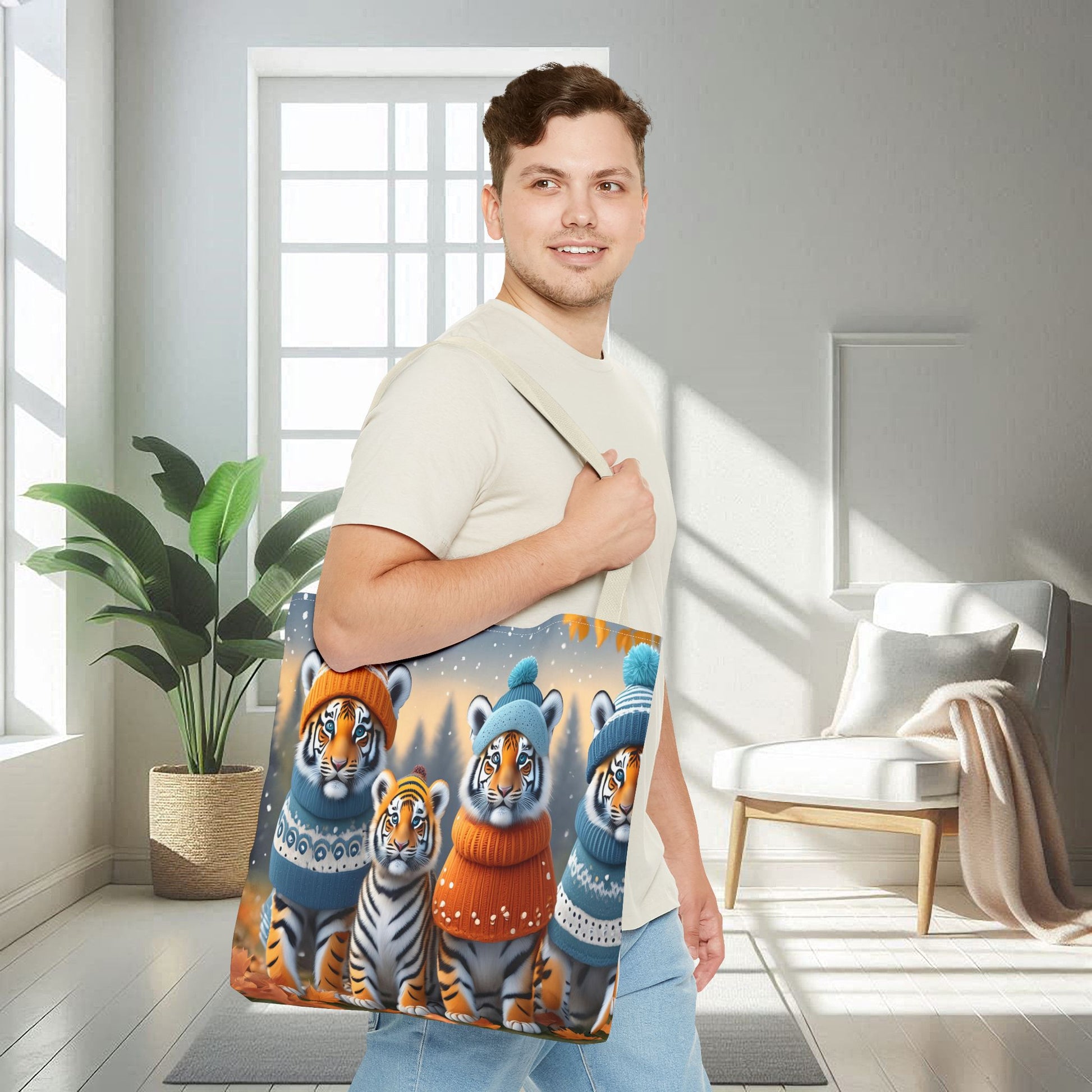 Tigers In Woolens | Tote Bag