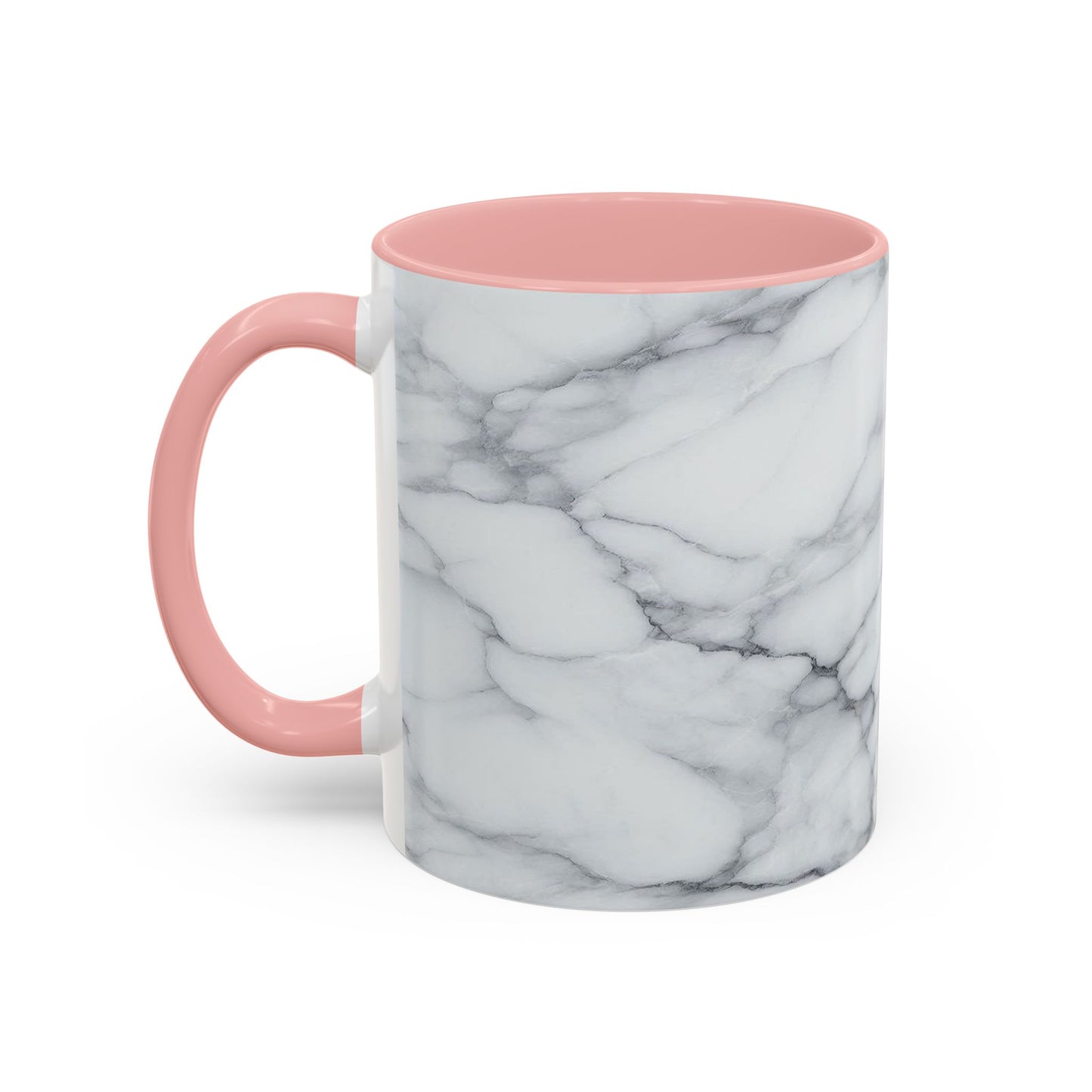 Motif en marbre | Tasse à café Accent (11 oz)