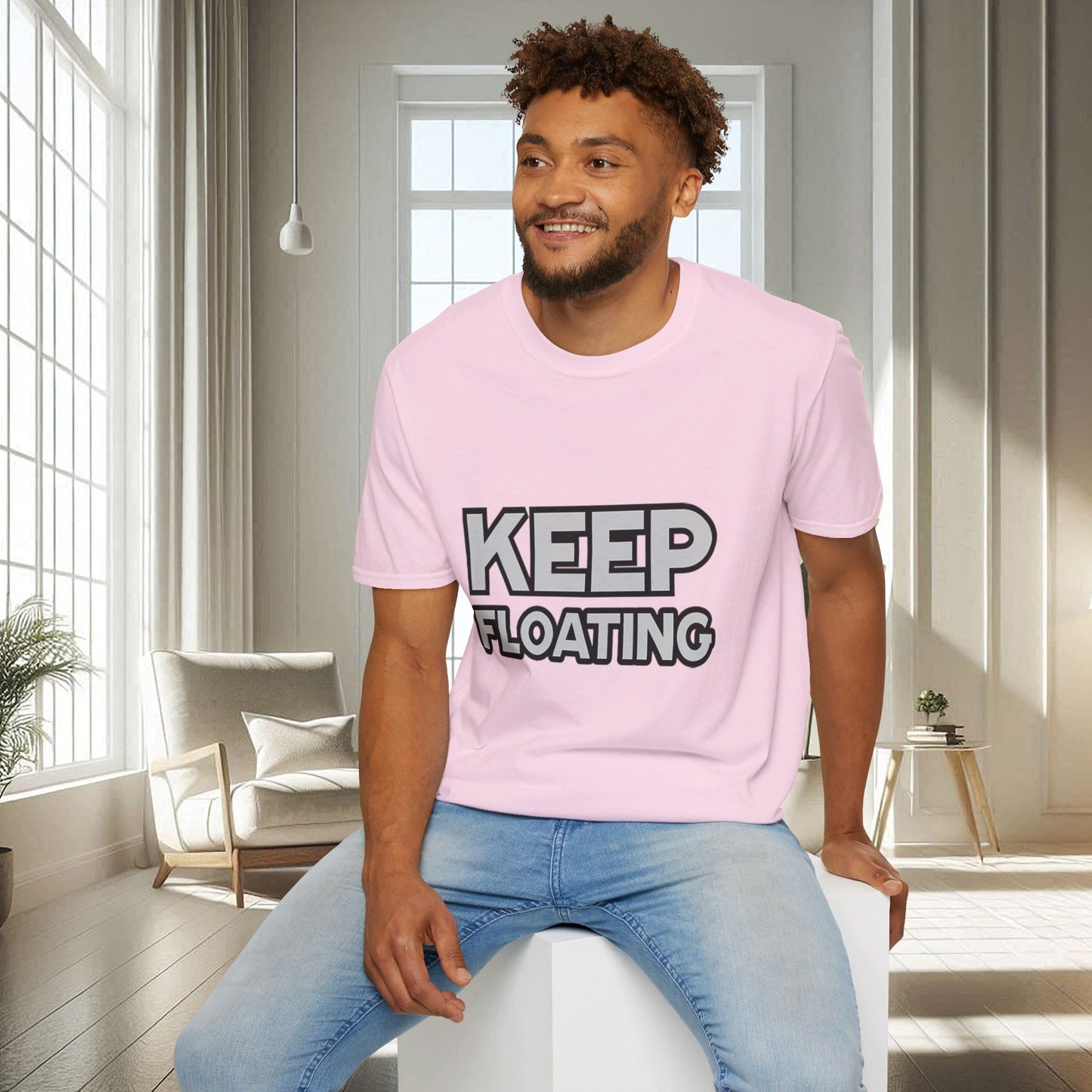 Keep Floating | T-shirt doux unisexe