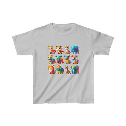 Cartoon Animals | Kids Heavy Cotton™ Tee