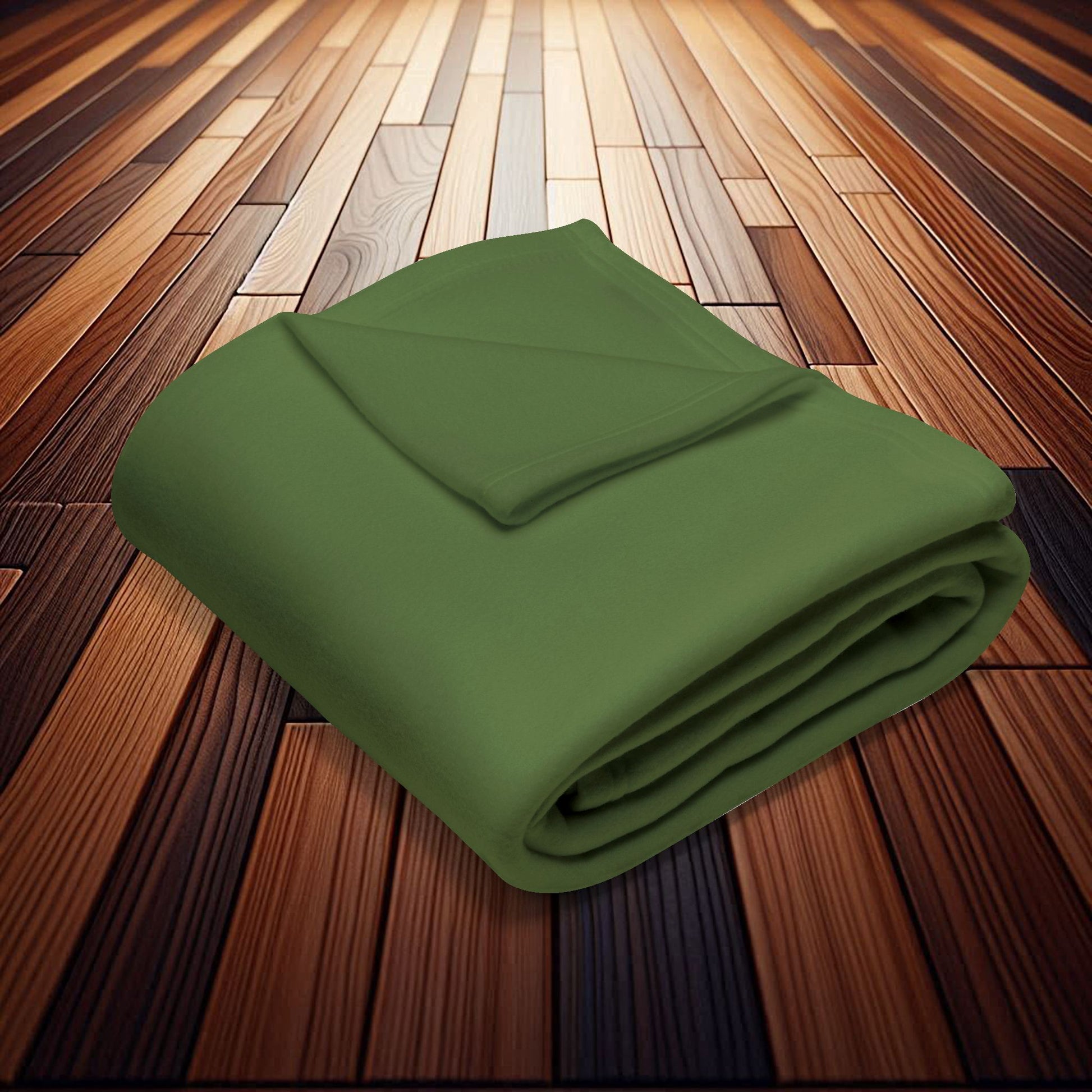 Dark Olive | Arctic Fleece Blanket