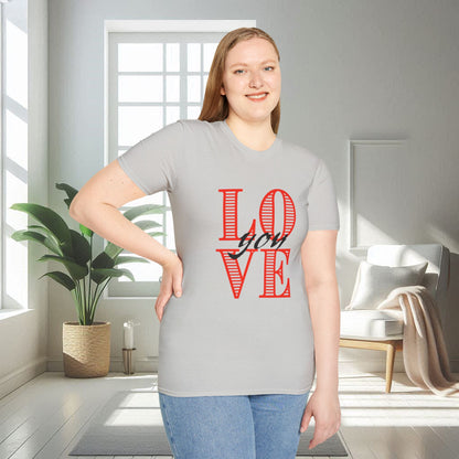 Love You | Unisex Soft T-shirt