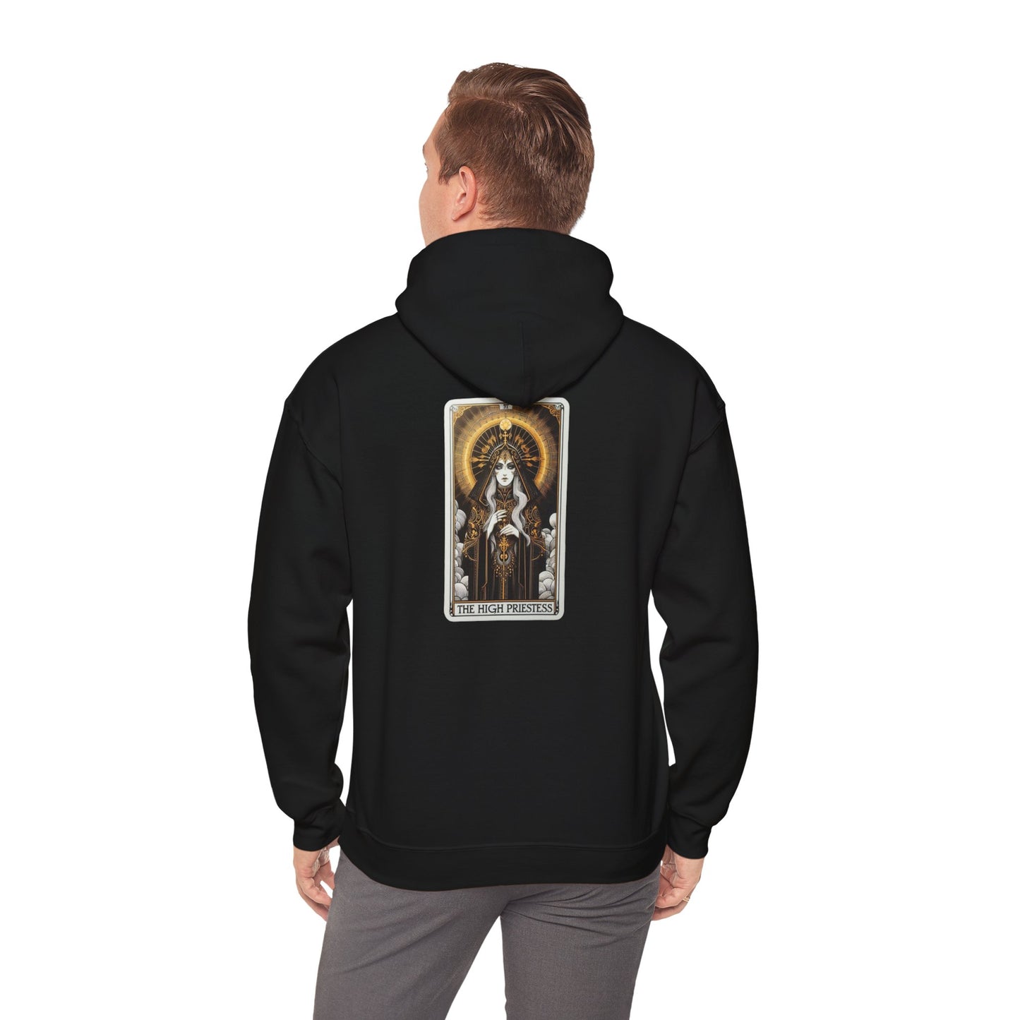 La Grande Prêtresse | Carte de Tarot | Sweat à capuche unisexe Heavy Blend™