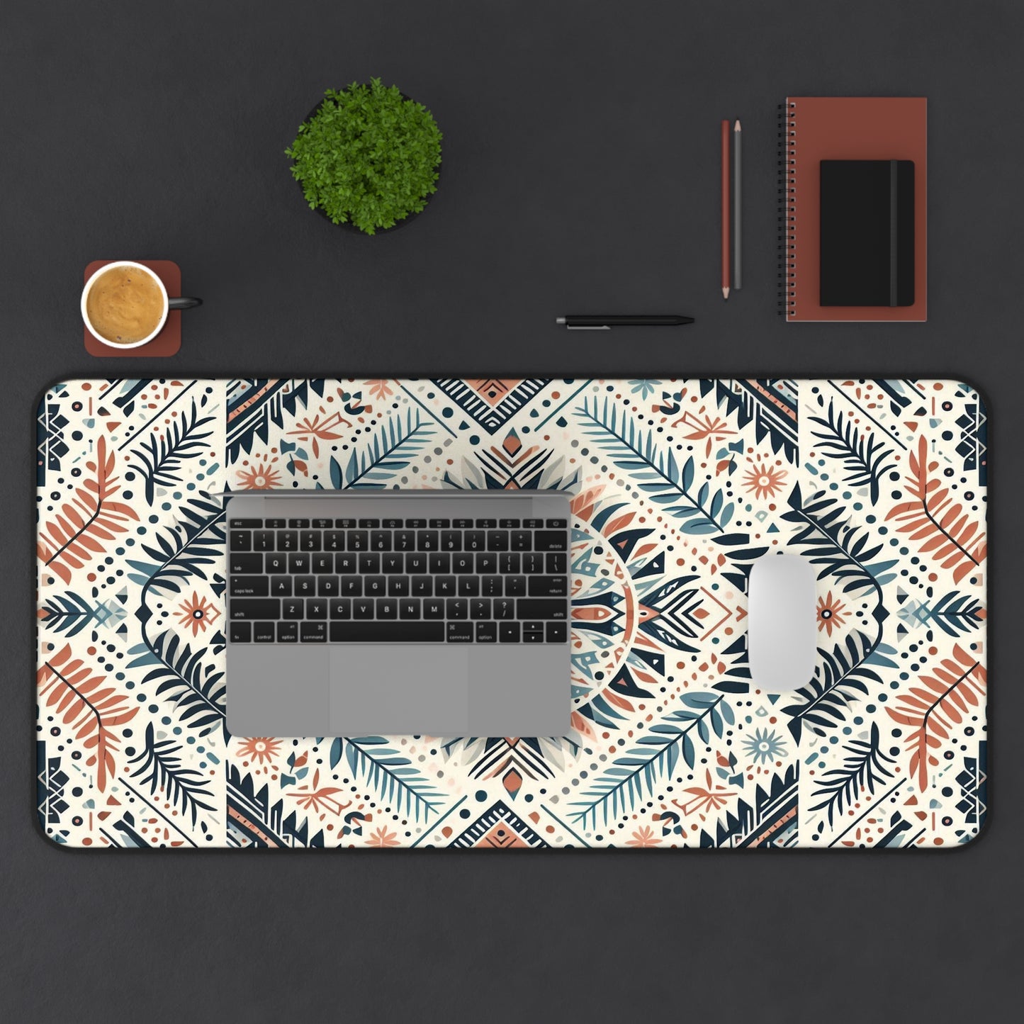 Boho Soothing Pattern | Desk Mat