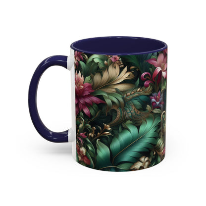 Forest Greenery | Accent Coffee Mug (11oz)