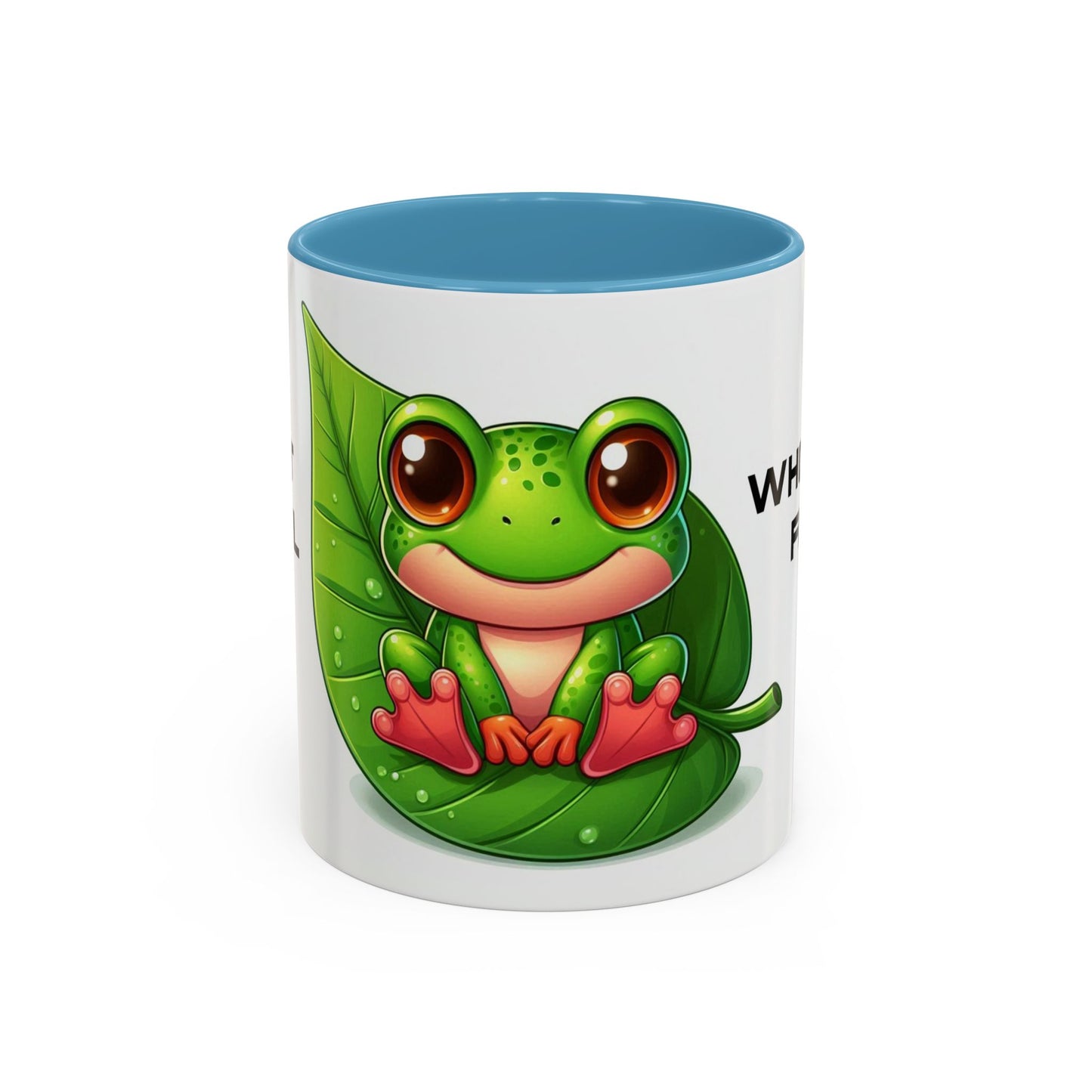 Just A Girl Who Loves Frogs | Accent Coffee Mug (11, 15oz)