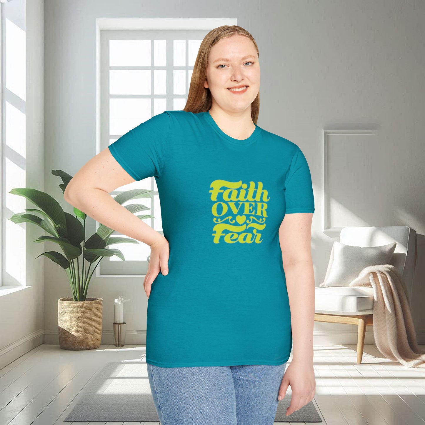 Faith over Fear | Unisex Soft T-shirt