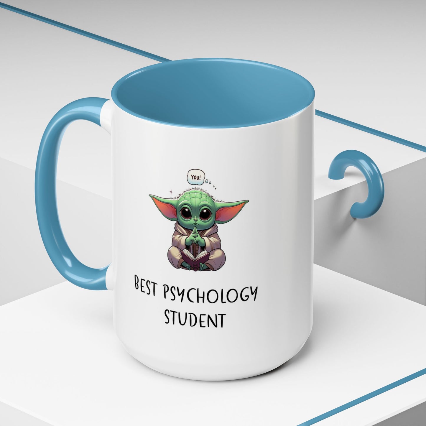 Best Psychology Student | Accent Coffee Mug (11, 15oz)