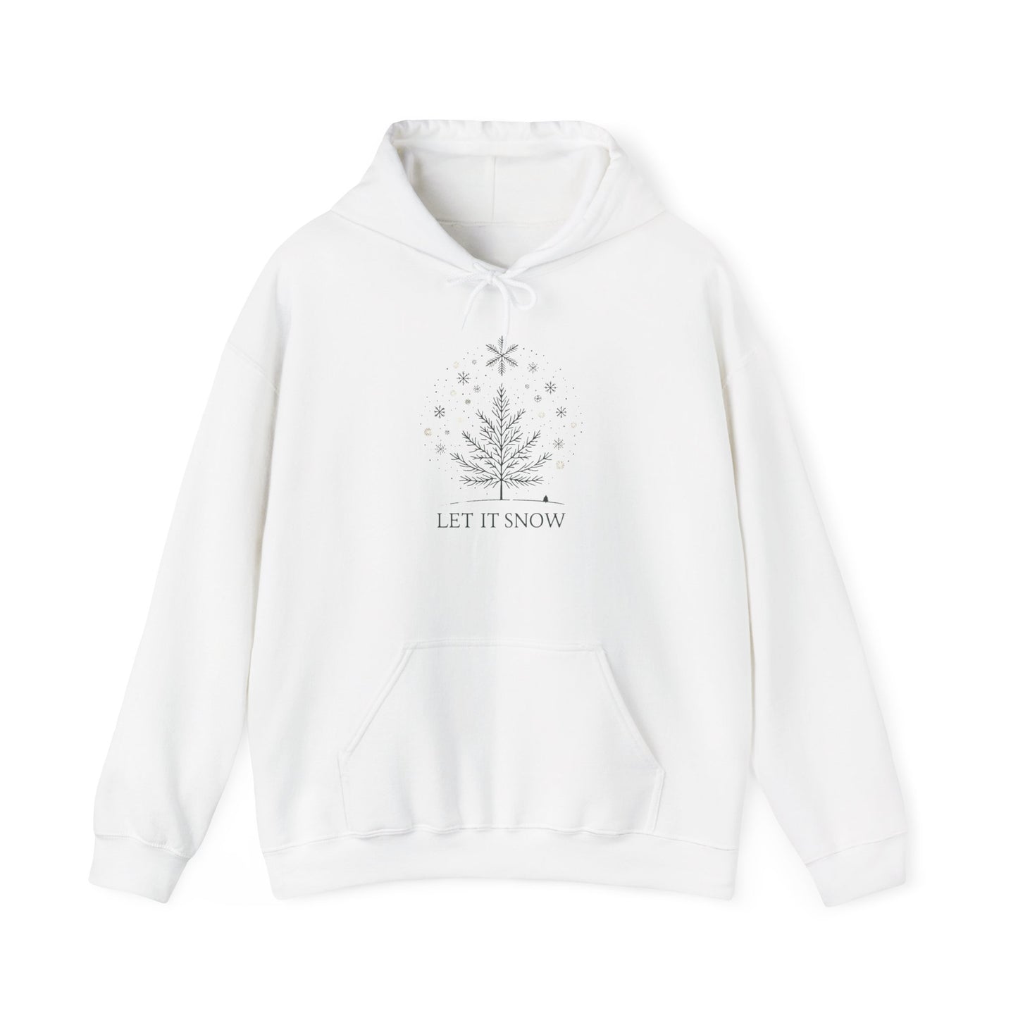 Let It Snow | Snowflake | Unisex Heavy Blend™ Hooded Sweatshirt