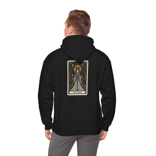 The Queen | Tarot Card | Unisex Heavy Blend™ Hooded Sweatshirt