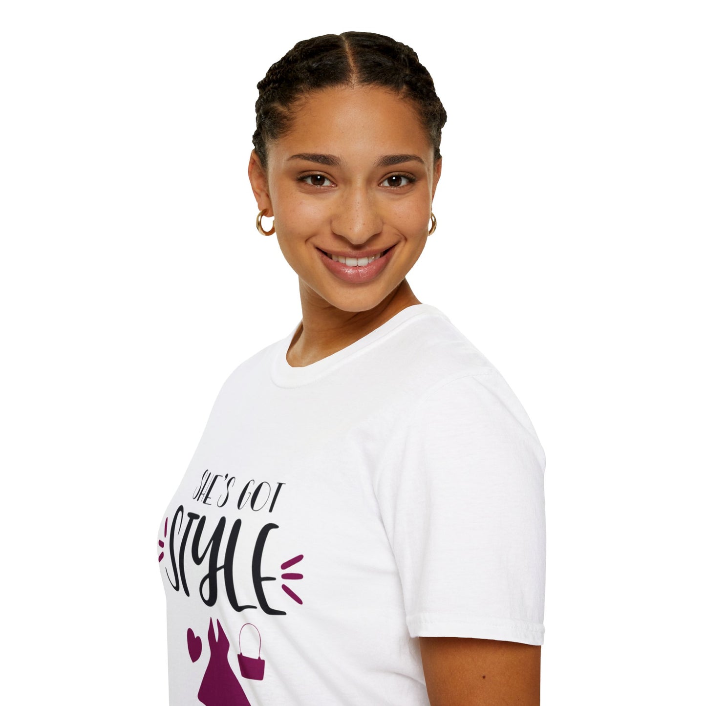 Elle a du style | T-shirt doux unisexe