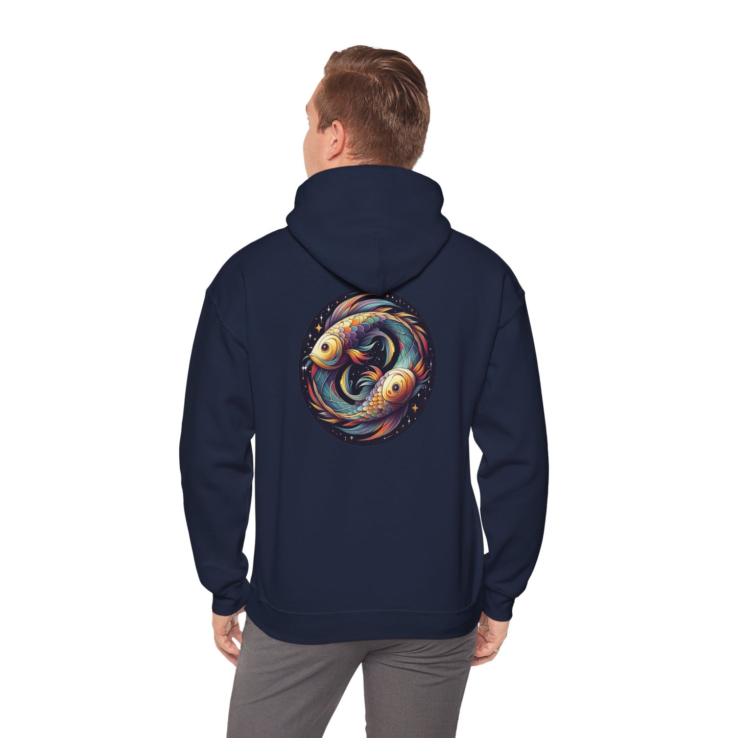 Pisces | Zodiac Sign | Unisex Heavy Blend™ Hooded Sweatshirt