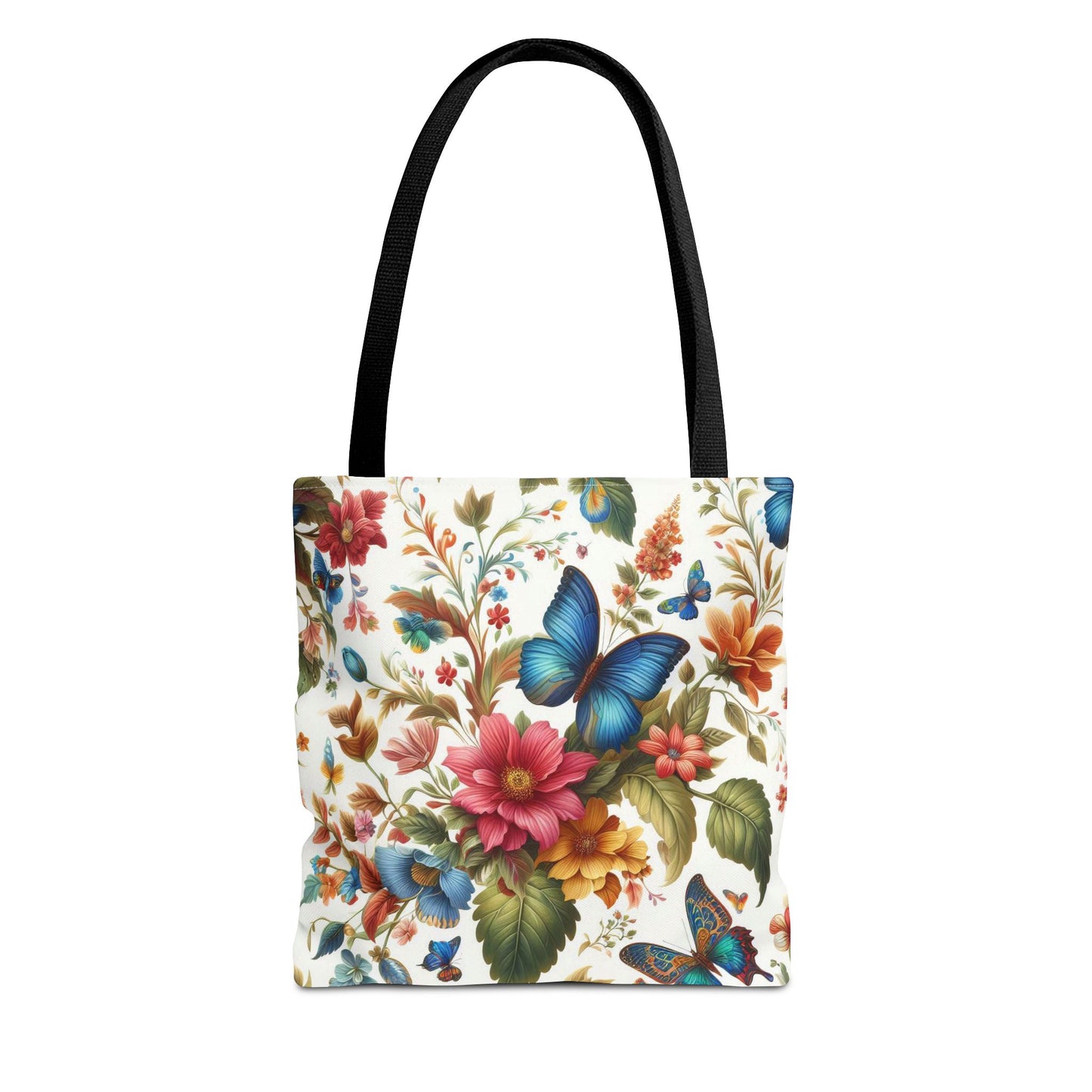 Flowers and Butterflies | Tote Bag