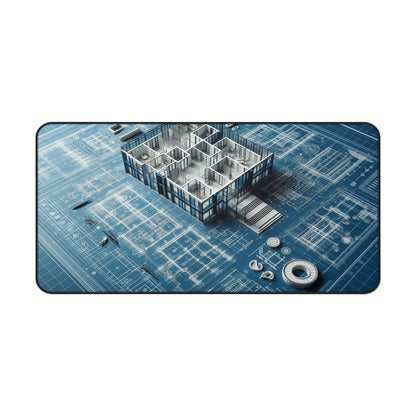 Architectural Blueprint | Desk Mat