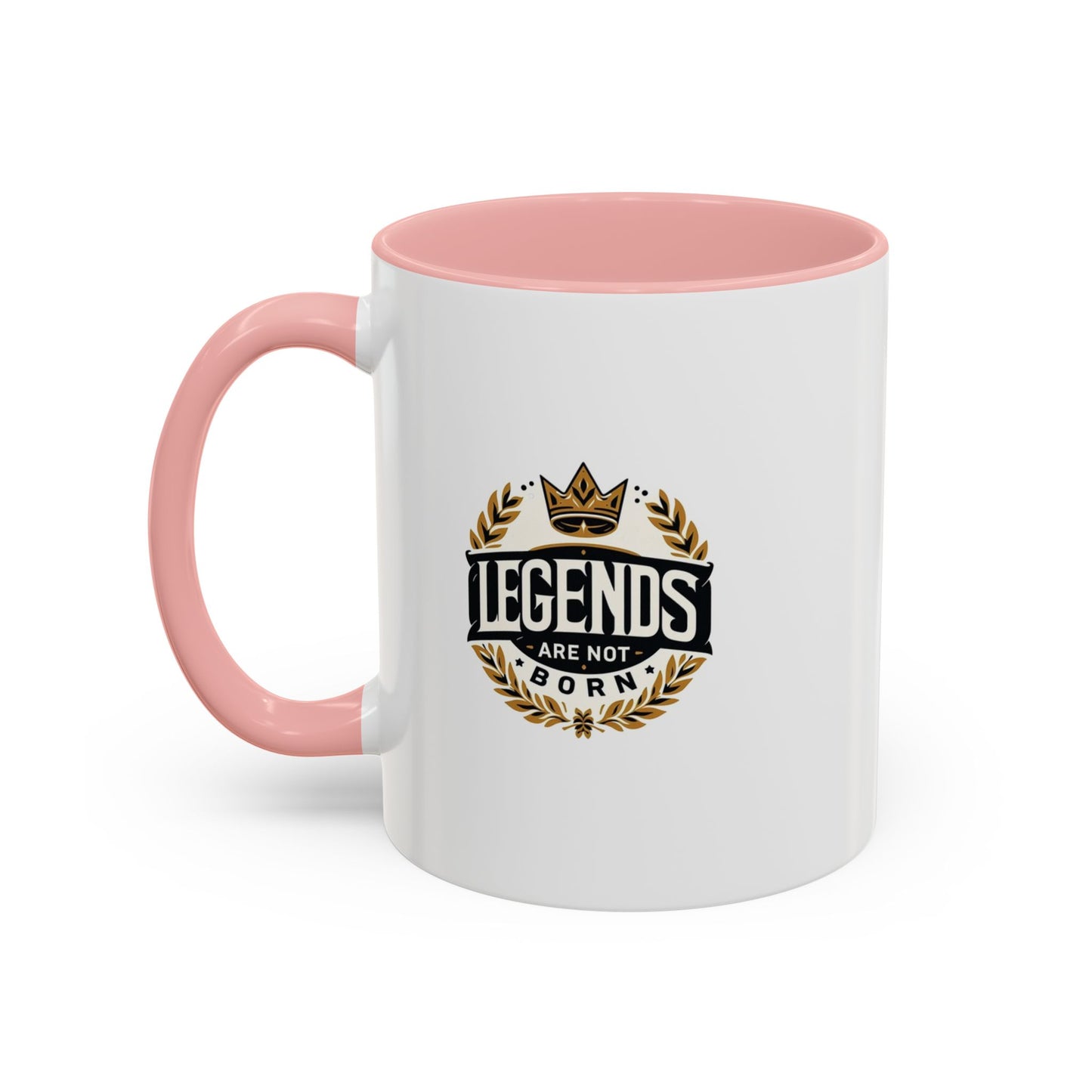 Legend Are Not Born | Accent Coffee Mug (11, 15oz)