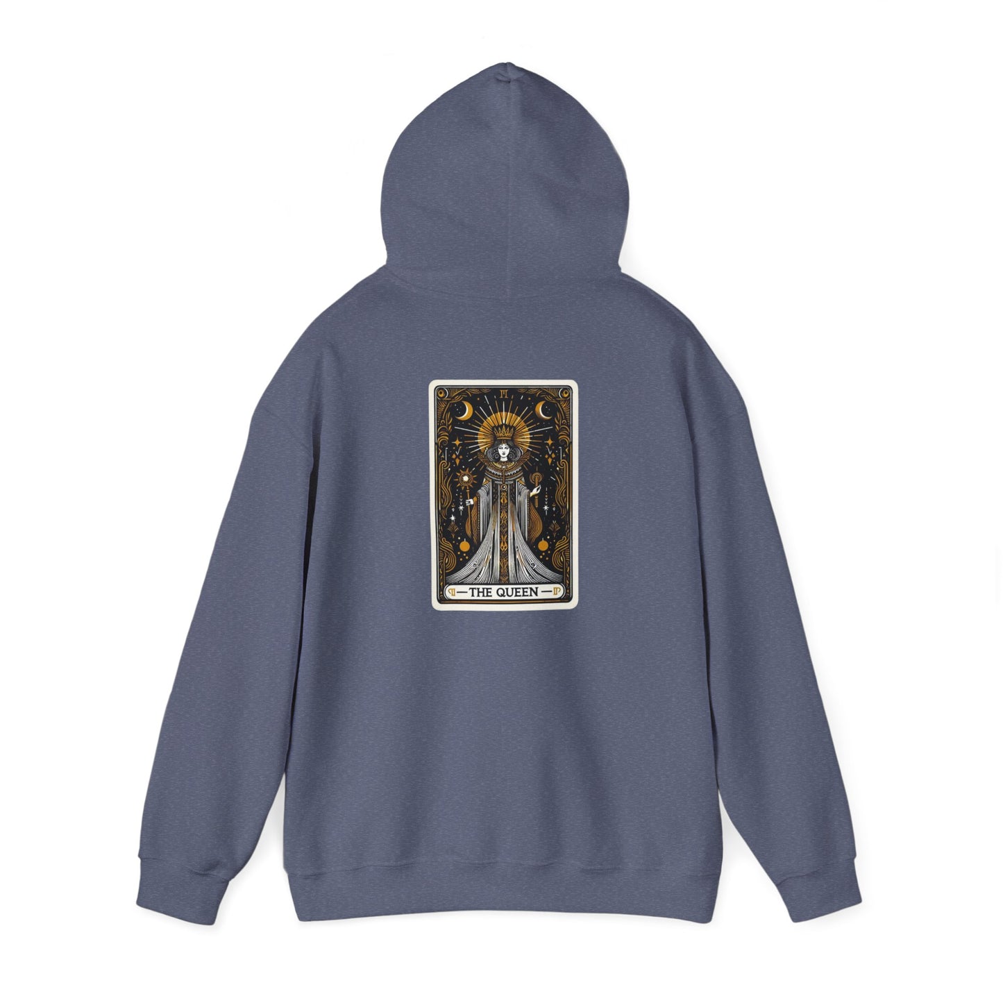 La Reine | Carte de Tarot | Sweat à capuche unisexe Heavy Blend™